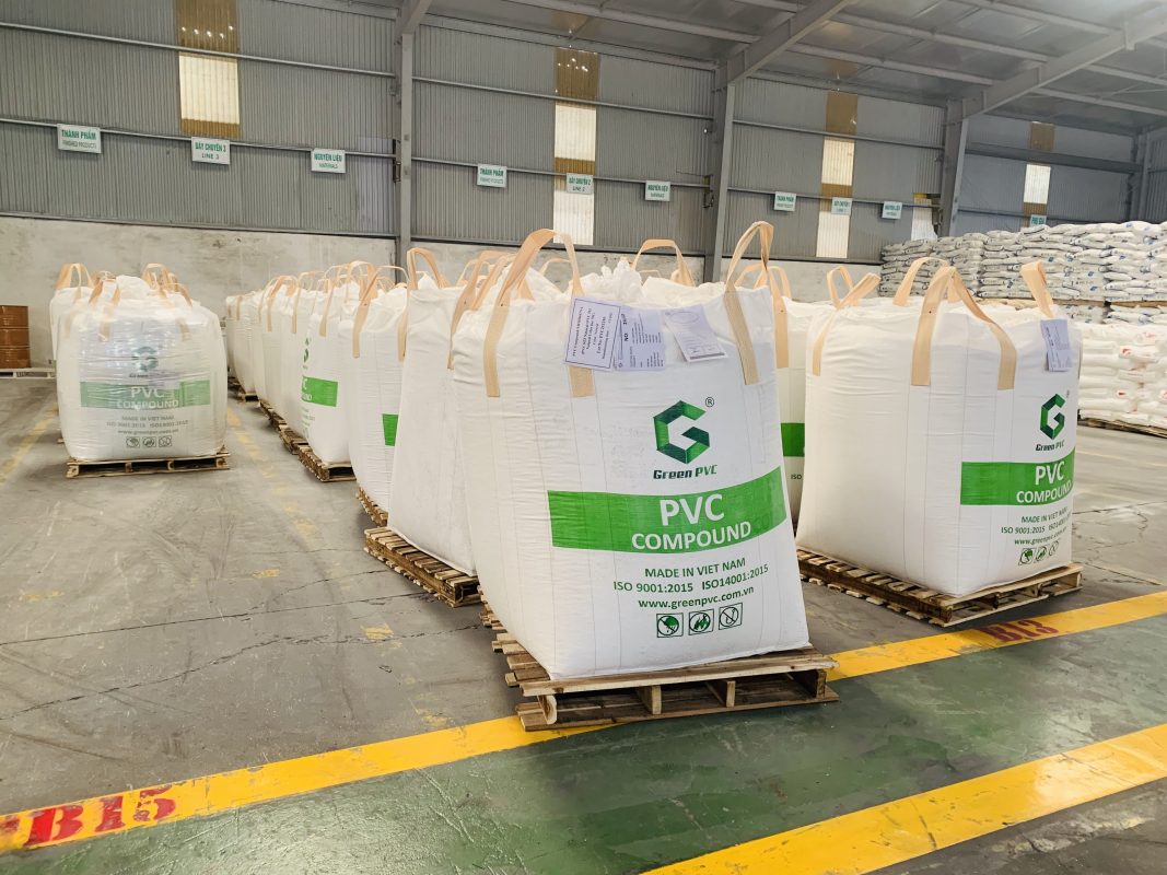 PVC COMPOUND FROM GREEN PVC JSC- VIETNAM FOR CABLE MANUFACTURERS 12 Nha xuong PVC 5