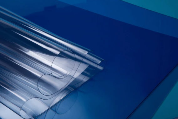 Transparent PVC compound 9 hang trong